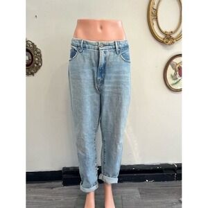 Good American Good Boy Relaxed Straight Leg Jeans Vintage Wash 14/32